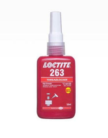 LOCTITE 263 HIGH STRENTH THREAD LOCKER 50ml BOTTLE - HSR002670