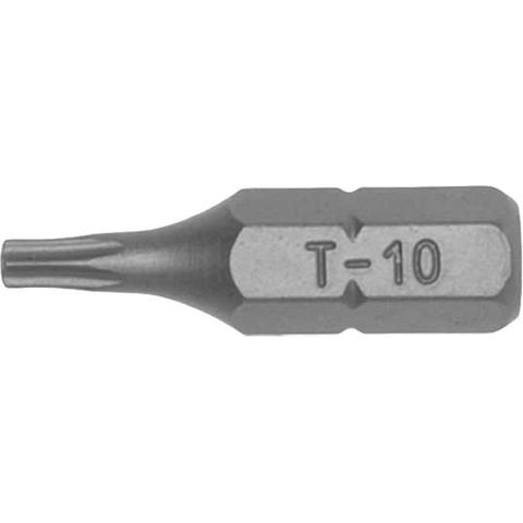 TENG 1/4''CLIP HEX DR TPX10 TORX SECURITY BIT 25mm PKT3