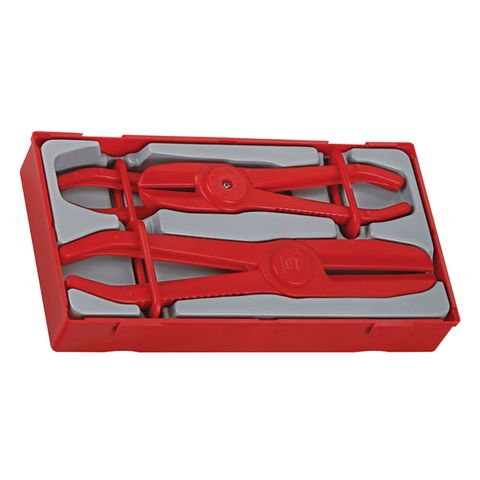 TENG 3PC HOSE CLAMP SET IN TRAY 1/4''-2-1/4''HOSES