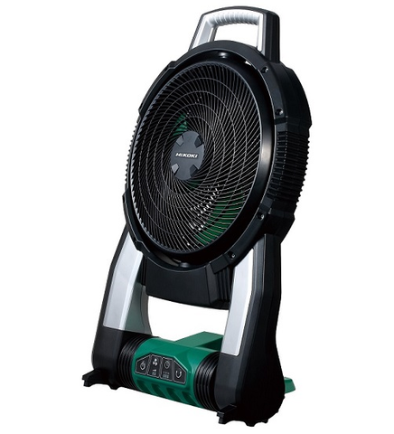 HIKOKI FAN CORDLESS 18 V OSCILLATING OR MAINS POWER