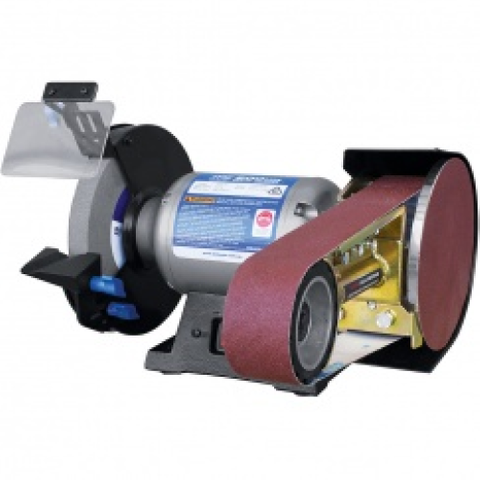 BENCH GRINDER 200mm C/W BELT&DISC ATTACH.50mmBELT''ITM''