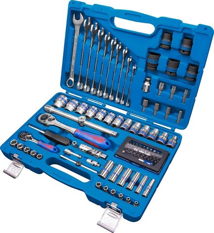 KING TONY SOCKET & WRENCH TOOLSET 96PC IN CASE