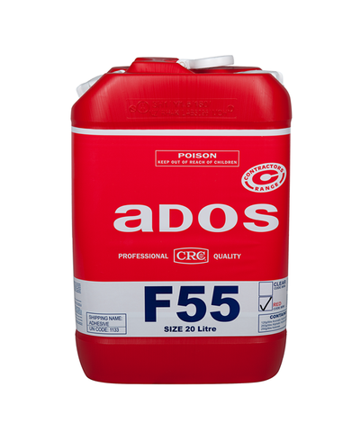 ADOS F55 SPRAYABLE CONTACT ADHESIVE 20LITRE - HSR002611