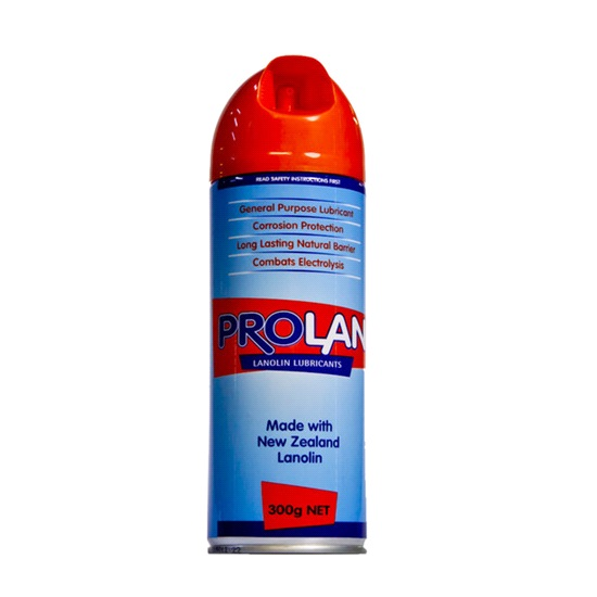 LANOLIN AEROSOL LUBRICANT 300gr ORANGE''PROLAN''