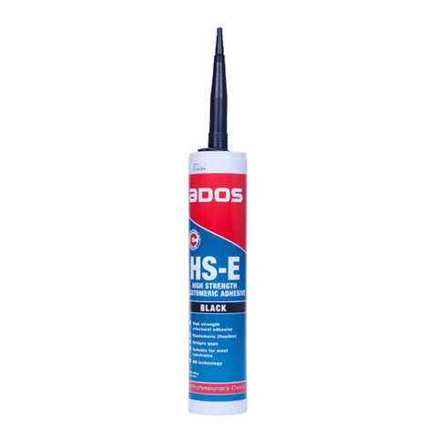 ADOS H/STRGTH.ELASTOMERIC ADHESIVE 400grBLACK - HSR002503