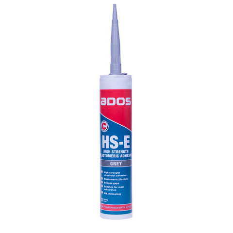 ADOS H/STRGTH ELASTOMERIC ADHESIVE 400gr GREY - HSR002503