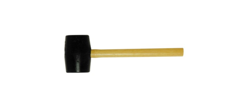 MALLET 20oz RUBBER WITH WOOD HANDLE