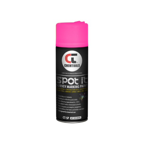CHEMTOOLS''SPOT IT'' MARKING AEROSOL FLUROPINK 350grPAINT - HSR002515