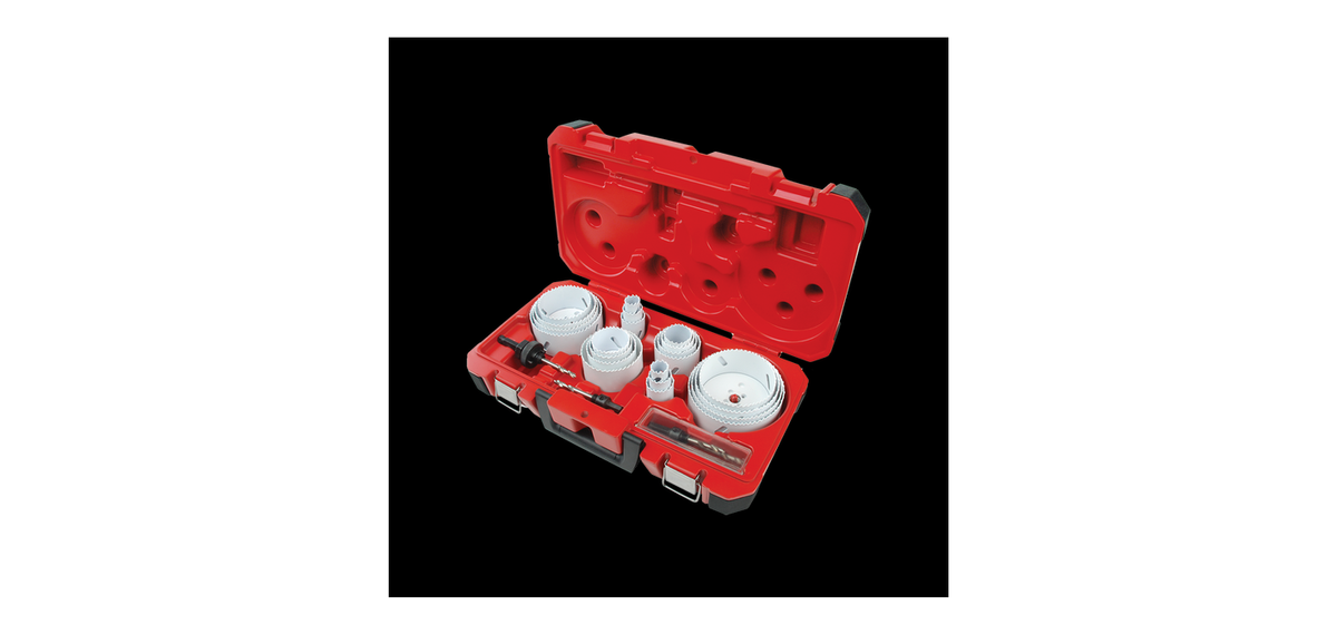 MILWAUKEE HOLE SAW KIT 28 PCE 19mm TO 121mm