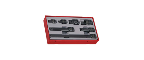 TENG 7PC 1/2IN DR. IMP ACC SET (DIN )