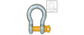 ITM BOW SHACKLE-YELLOW PIN GS SCREW PIN-4.7 TON-19MM BODY