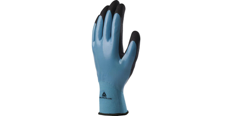 Delta Plus Wet & Dry Nitrile Coated Glove, Size Medium