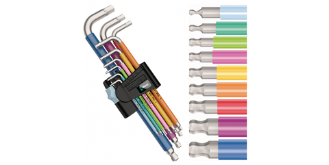 WERA IMPERIAL STAINLESS STEEL HEX WRENCH SET