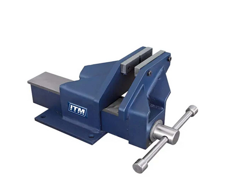 ITM STEEL BENCH VICE OFFSET JAW - 200MM
