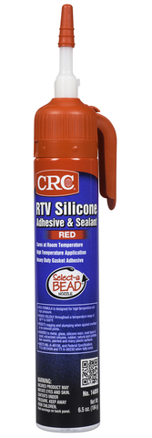 CRC RTV SILICONE RED -62DEGC TO 260DEGC-184grm - HSR002519