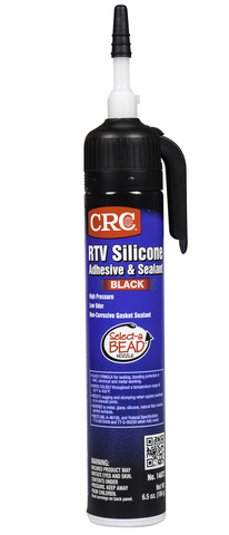 CRC RTV SILICONE BLACK 184gr -62DEGC TO 260DEGC -  HSR002519