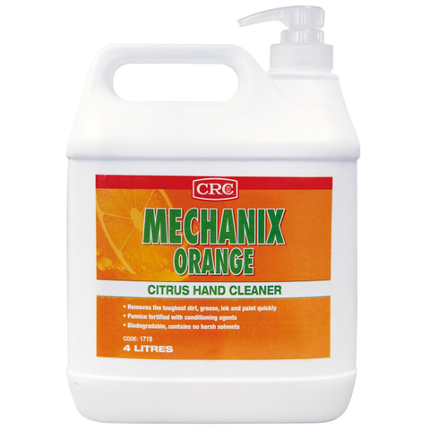 CRC HAND CLEANER 4 LTR  MECHANICS ORANGE - HSR002530