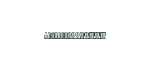 TENG 15PC 1/2IN DR. AF SOCKET SET 3/8-1-1/4IN 12PNT