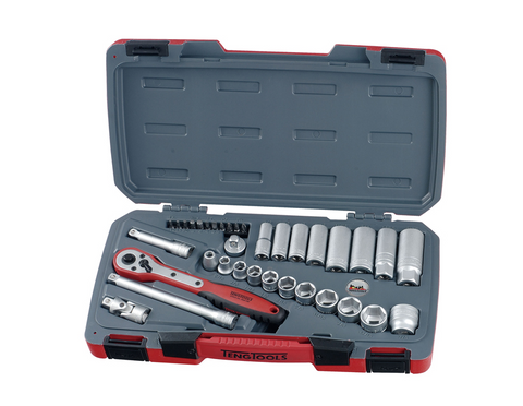 TENG 35PC 3/8IN DR. IMPERIAL REG/DEEP SOCKET SET