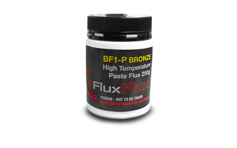 FLUX FOR BRONZING HIGH TEMP WHITE PASTE 250 G