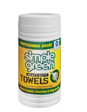 SIMPLE GREEN H/DUTY DEGREASING SAFETY TOWEL