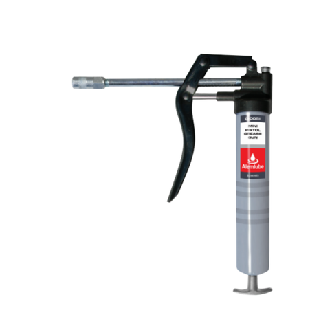 ALEMLUBE MINI GREASE GUN PISTOL GRIP FLEX EXT.