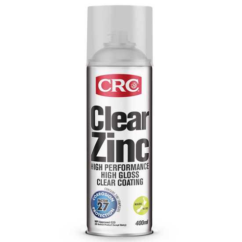 CRC CLEAR ZINC 400ml AEROSOL - HSR002515