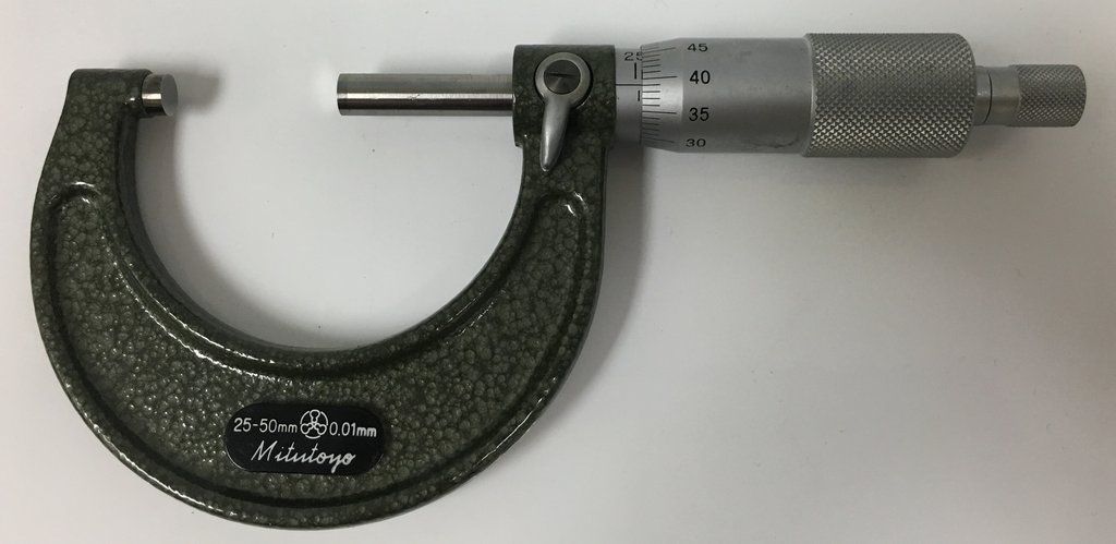 MITUTOYO OUTSIDE MICROMETER 25-50mm