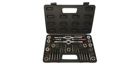 P&N 40 PCE METRIC TAP DIE SET