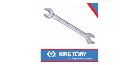 KING TONY D/E OPEN SPANNER 8x9