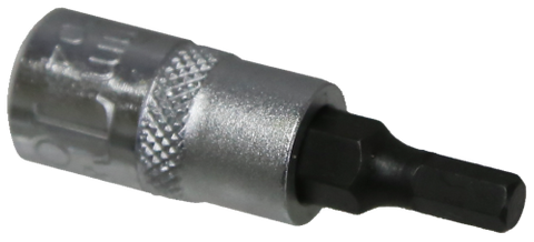 BIT SOCKET 14mmHEX 1/2DR 100mm LONG ''T&E''