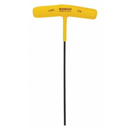 BONDHUS T-HAND. HEX KEY 7/64''
