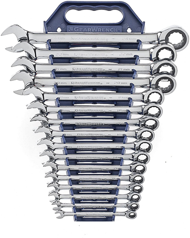 GEARWRENCH SET 16PCE COMB 8-24MM