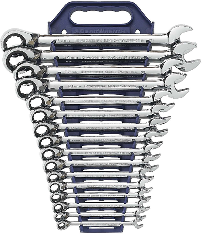 GEARWRENCH 16PC.REV.COMB.WRNCH SET 8-25mm