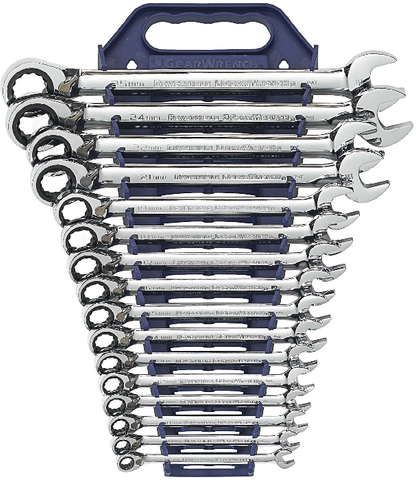 GEARWRENCH 16PC REV.COMB.WRNCH SET 8-25mm