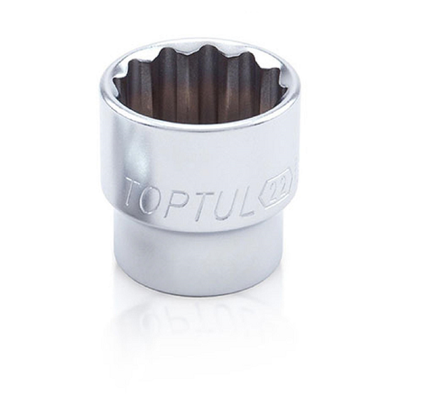 TOPTUL 1/2''DR 12MM 12PT. SOCKET