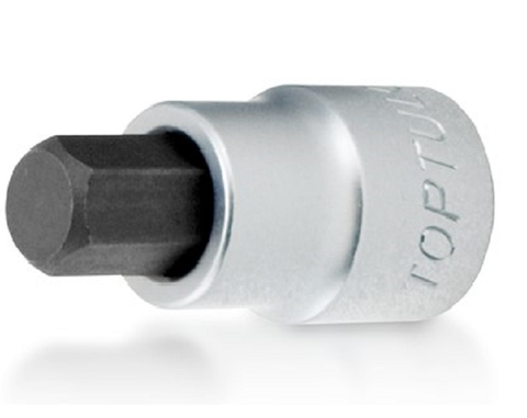 TOPTUL HEX BIT SOCKET 1/4"DR 4MM