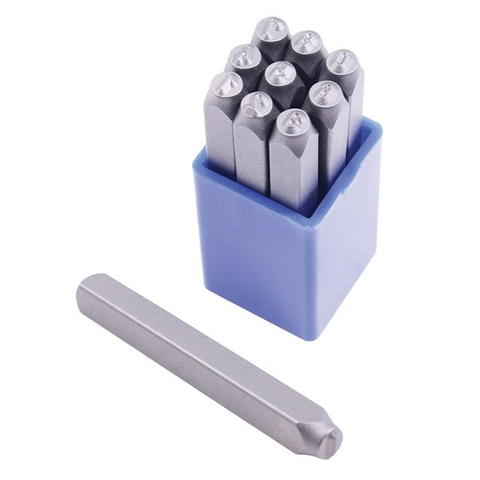 TOLEDO NUMBER PUNCH SET 8mm