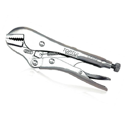 TOPTUL PLIER LOCKING STRAIGHT 7''