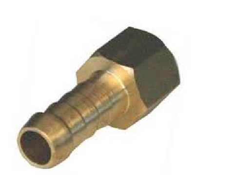 BRASS/F F TO M BARB 1/4BSPPX3/8BARB