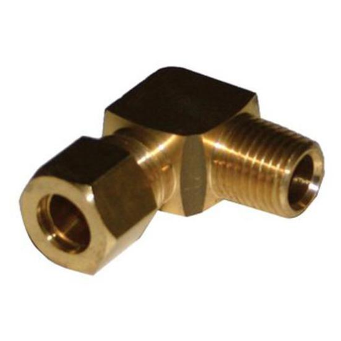 BRASS/F COMPR.5/16'' MALE ELBOW 1/4BSP