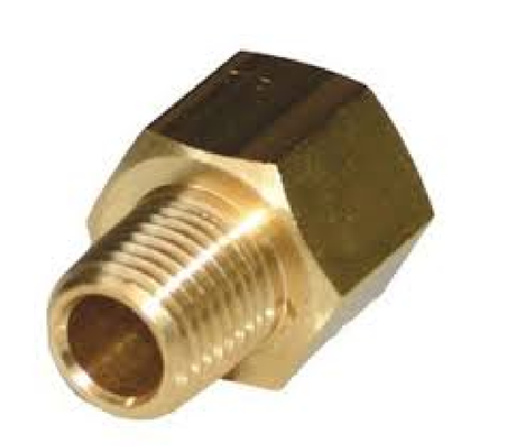 BRASS/F 1/8NPT F X 1/8BSP M ADAPTOR