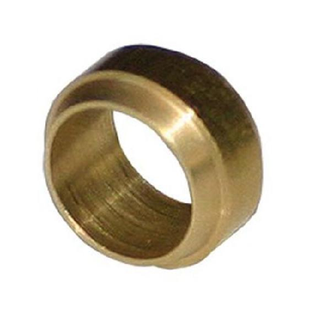 BRASS/F COMPRESSION SLEEVE FOR NYLON 1/4''