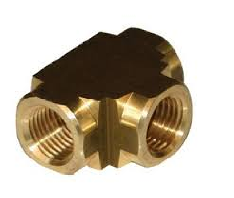 BRASS/F FEMALE TEE 1/8BSP