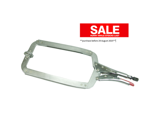 STRONGHAND LOCKG. C CLAMP SWVL. PADS 450X254X114