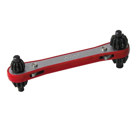 TOLEDO CHUCK KEY 4-WAY RATCHETING