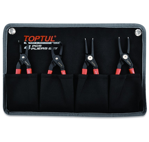TOPTUL CIRCLIP PLIER SET 4PCE HD
