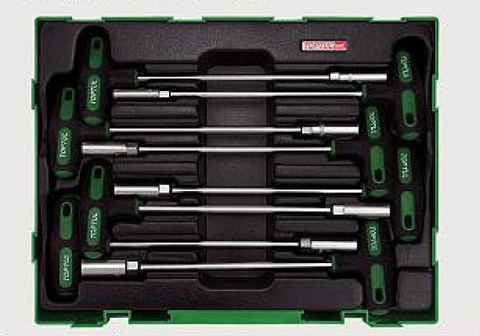 TOPTUL HEX DRIVE T HANDLE SOCKETS