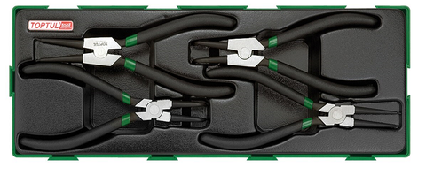 TOPTUL CIRCLIP PLIER SET 4 PCE