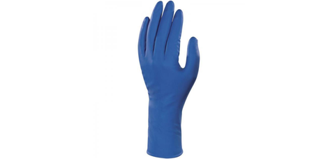 DELTAPLUS HI RISK DISPOSABLE LATEX GLOVE PK 50